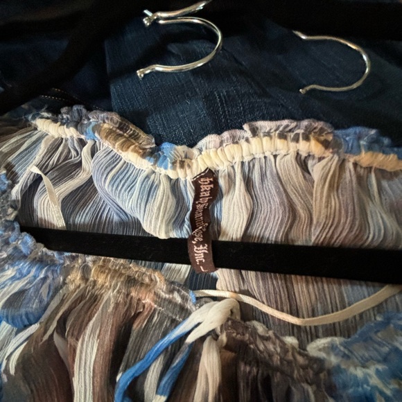 Mushkaby Sienna Rose Sheer Top - Picture 6 of 8